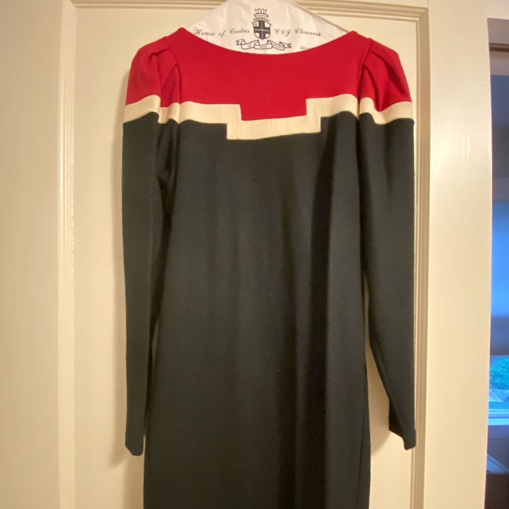 Winter wool dress